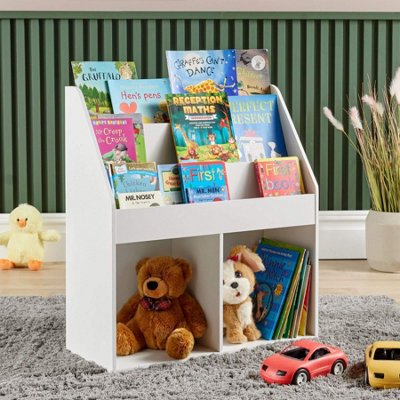 Home Source Coco Kids Toy Storage Bookshelf Unit