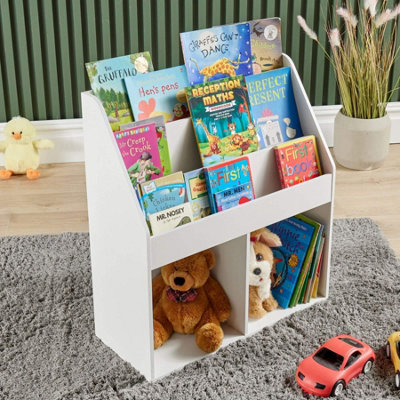 Home Source Coco Kids Toy Storage Bookshelf Unit
