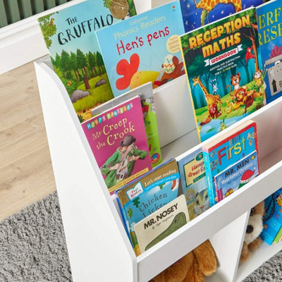 Home Source Coco Kids Toy Storage Bookshelf Unit