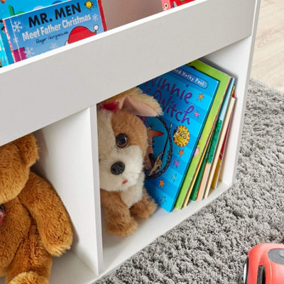 Home Source Coco Kids Toy Storage Bookshelf Unit