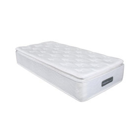 Home Source Comfynite Galaxy 3FT Single Mattress White