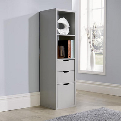 Tall store cube bookcase