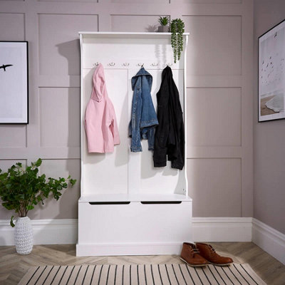 Hallway clothes deals storage