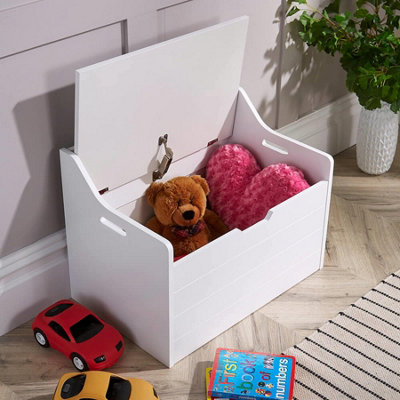 Kids store storage ottoman