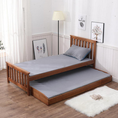 Single pull out store double bed