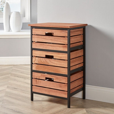 3 drawer storage deals unit