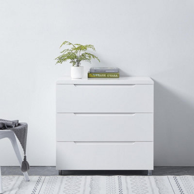 Malm high gloss chest deals of drawers