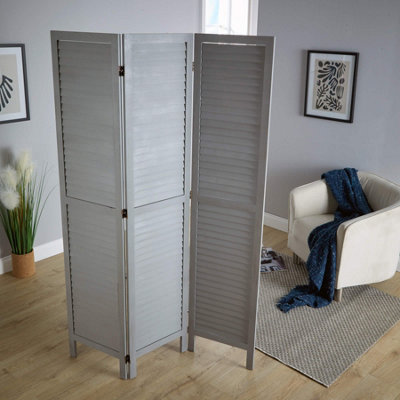 Home Source Horsham Fully Assembled Grey Room Divider