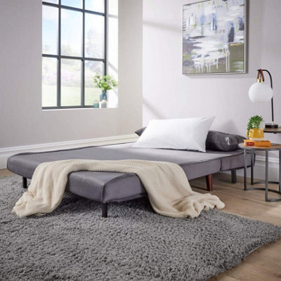 Home Source Morella Grey Double Sofa Bed
