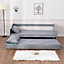 Home Source Naples Guest Bed Grey