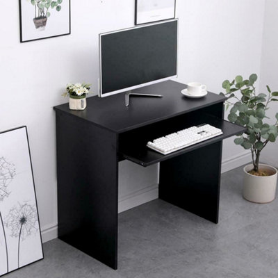 Small black on sale computer desk