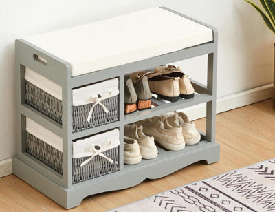 Storage bench online b&q