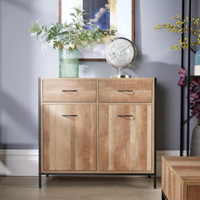 Oak look deals sideboard