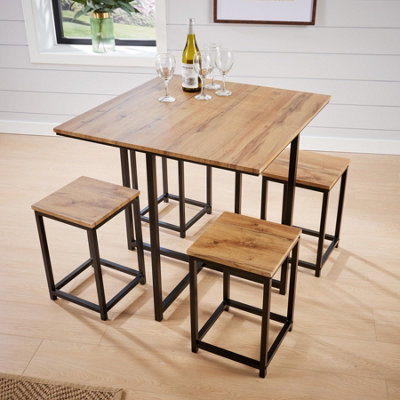 Round table deals and stool set