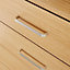 Home Source Stratford Chest of 5 Drawers Oak Effect