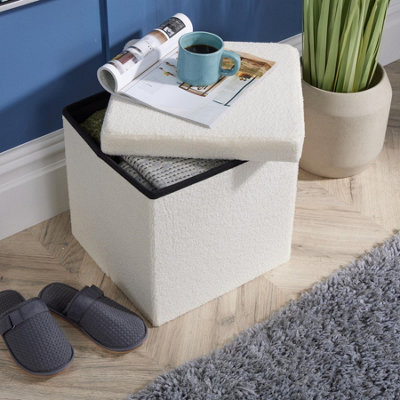 Teddy store square footstool