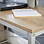 Home Source Urban Cross Back Office Computer Desk Sonoma Oak Effect