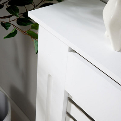 Home Source York Extending Radiator Cover White
