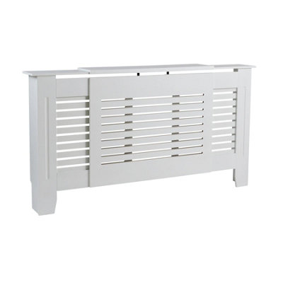 Home Source York Extending Radiator Cover White
