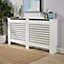 Home Source York Extra Large Radiator Cover White