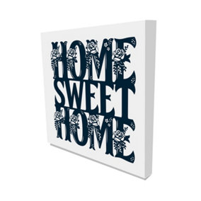 Home Sweet Home (Canvas Print) / 127 x 127 x 4cm