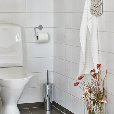 HOME - Toilet Roll Holder in Polished Chrome