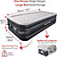 Home Treats Inflatable Single Air Bed With Built In Pump Quick & Easy Setup