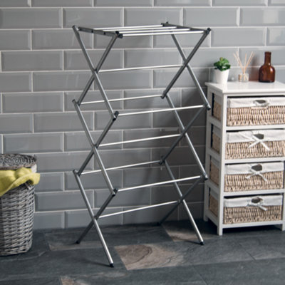 Three tier clothes airer hot sale