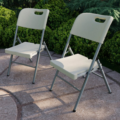 Home Vida Set of 2 Folding Chairs