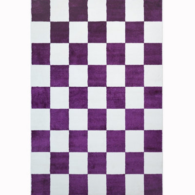 homeart Plaid Area Rug Super Soft & Sustainable Woven Carpet with ...