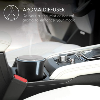 HoMedics Ellia Roam Car Aroma - Portable Ultrasonic USB Aromatherapy Diffuser