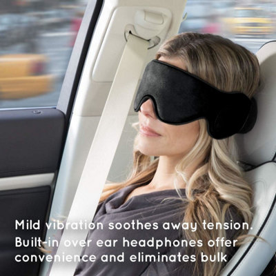 HOMEDICS MASSAGING EYE MASK WITH SPEAKERS