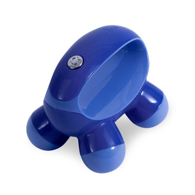 HoMedics Quatro Mini Hand-Held Massager with Hand Grip Battery Operated NOV-37DBL-EU