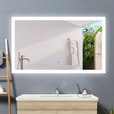 B&q sales illuminated mirror