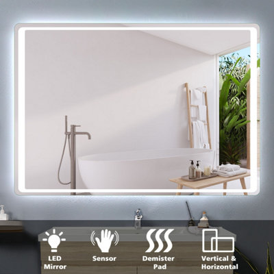 B&q deals illuminated mirror