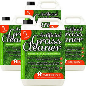 Homefront Artificial Grass Cleaner - Cleans and Sanitises Artificial Grass to Remove Germs, Stains, Odours, & Urine. Cut Grass 20L