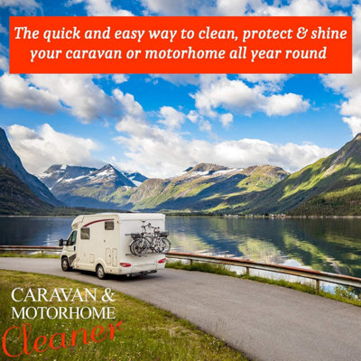 Homefront Caravan and Motorhome Cleaner - Deeply Cleans to Remove Black Streaks, Dirt and Grime - Easy to Use Formula (4 Litres)