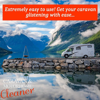 Homefront Caravan and Motorhome Cleaner Deeply Cleans to Remove Black Streaks Dirt and Grime Easy to Use Formula (6 Litres)