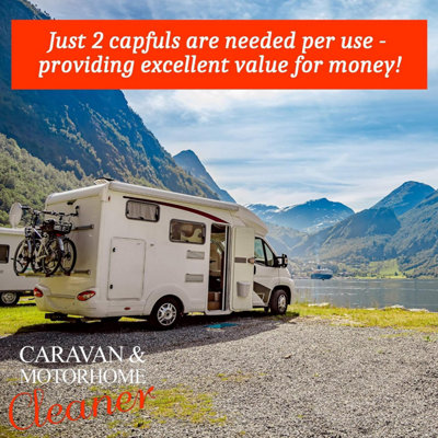 Homefront Caravan and Motorhome Cleaner Deeply Cleans to Remove Black Streaks Dirt and Grime Easy to Use Formula (8 Litres)