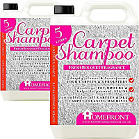 Homefront Carpet Shampoo - Deeply Cleans Carpets to Remove Stains and Odours - Floral Fragrance 10L