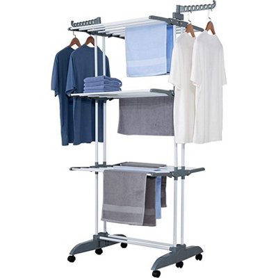 Lightweight best sale clothes airer