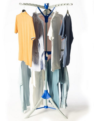 Homefront Clothes Rail Airer Drier Two Tier, Portable Clothes Horse ...