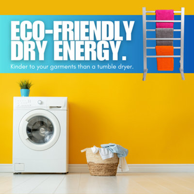 Homefront Electric Heated Clothes Airer Dryer Rack 90W Indoor Free