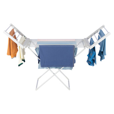 Homefront Electric Heated Clothes Horse Rail Airer Dryer 220W