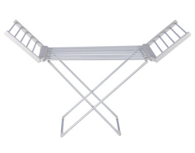 Homefront Electric Heated Clothes Horse Rail Airer Dryer 220W