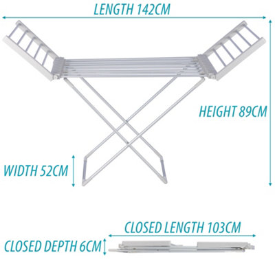 Homefront best sale heated airer