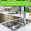 Homefront Extreme Sink & Drain Cleaner - Removes Hair, Grease & Dirt and Neutralises Odours 1L