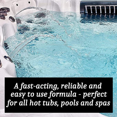 Homefront Hot Tub Water Clarifier - Transforms Dull & Cloudy Water Hot ...