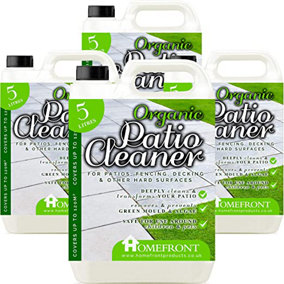 Homefront Organic Patio Cleaner 20L - Pet Friendly Formula & Free From Bleach and Harsh Chemicals