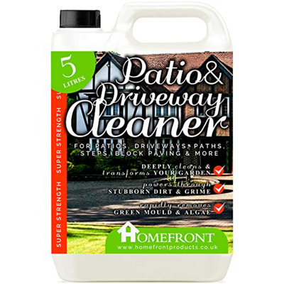 Homefront Patio and Driveway Cleaner Deeply Cleans to Remove Dirt